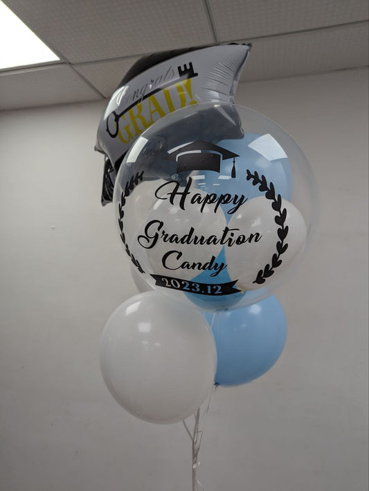 畢業氣球束(異業帽)